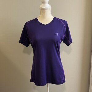 Women's Karrimor Performance Purple Short Sleeve Shirt. Size 12